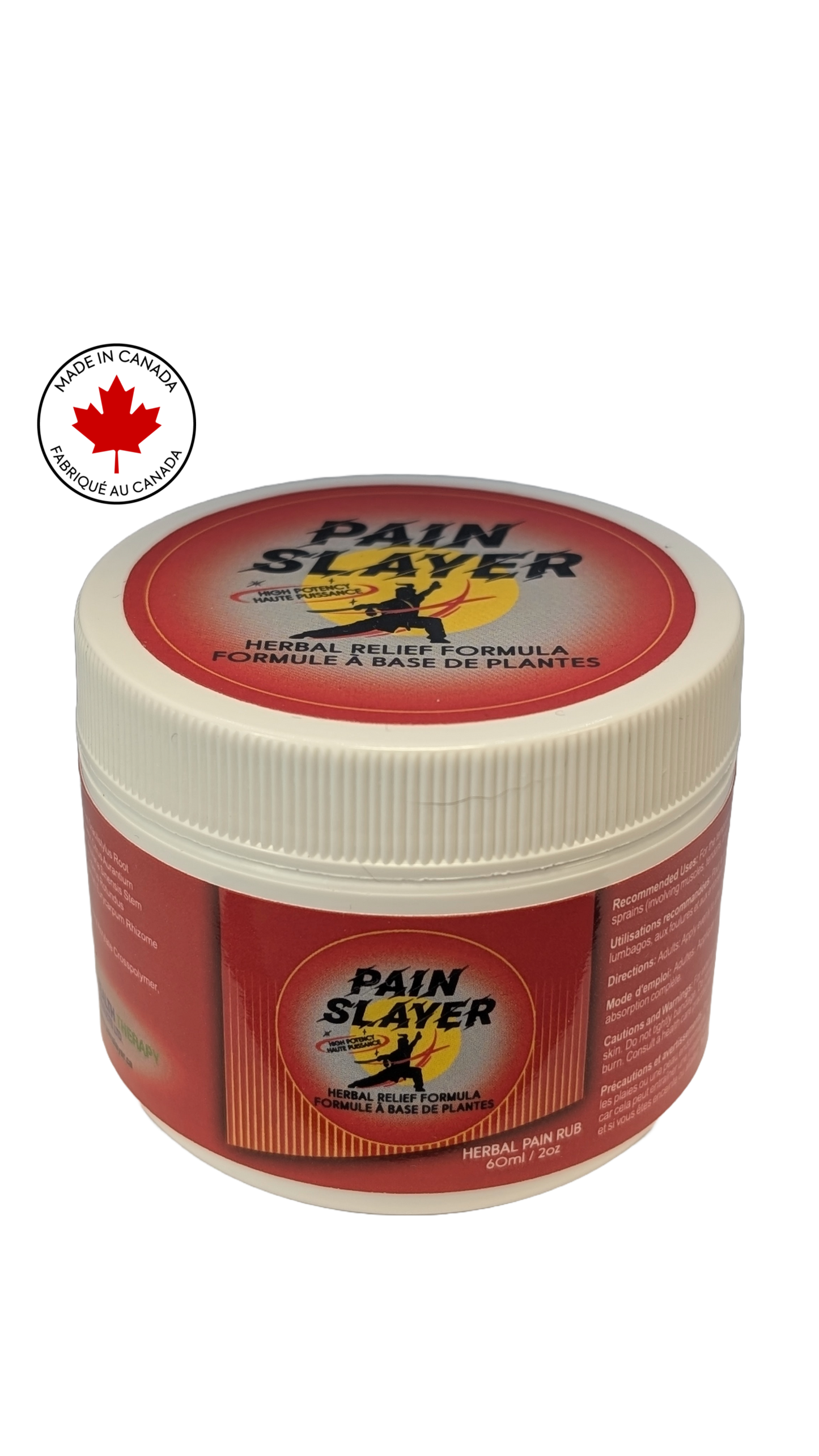 Pain Slayer Herbal Relief Formula - Pain Rub